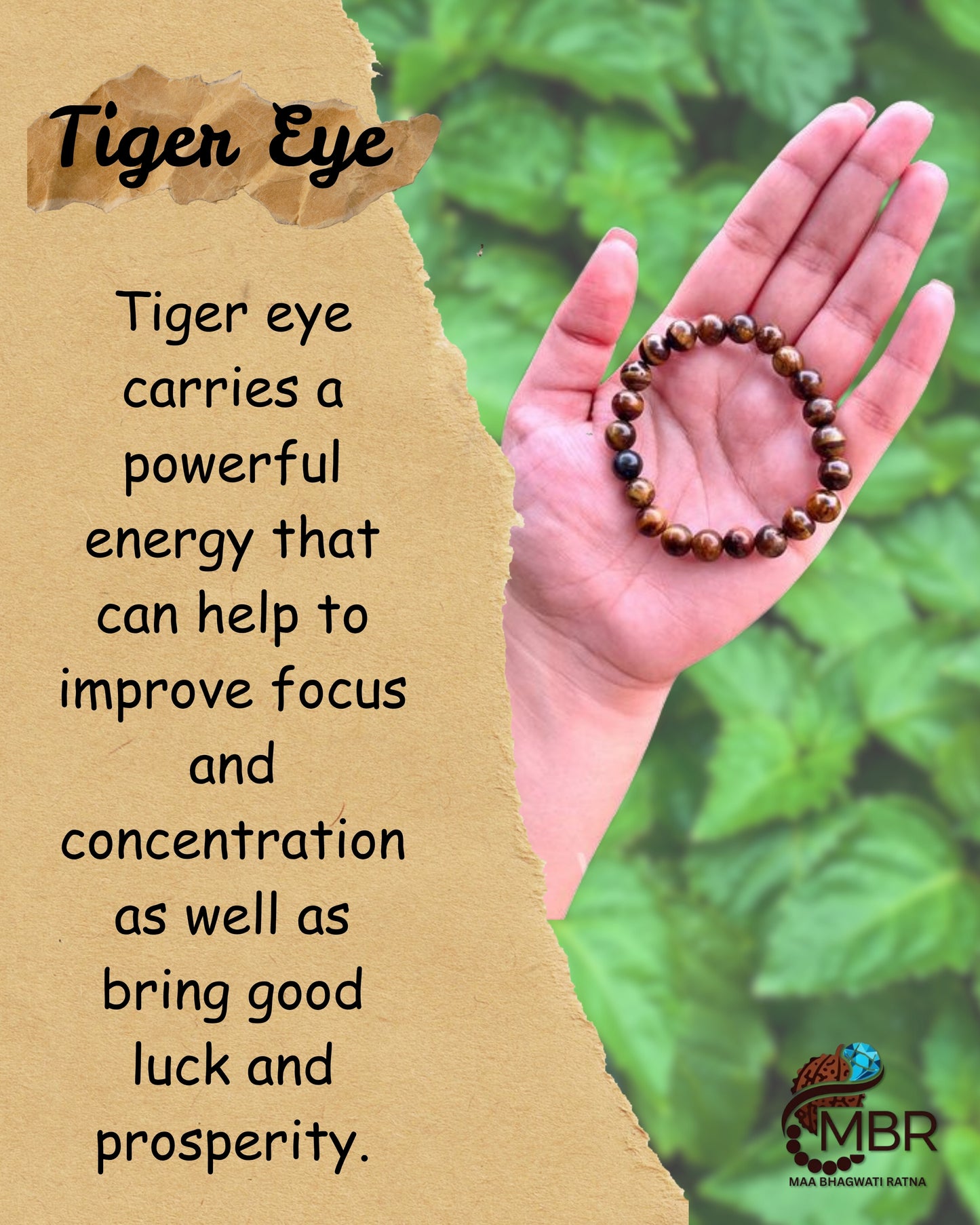 TIGER EYE BRACELET